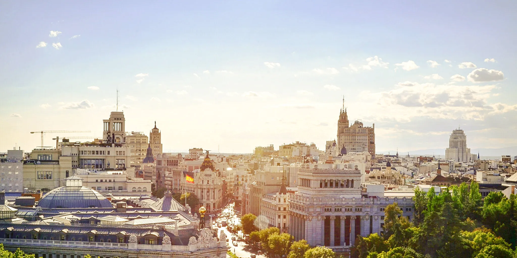 limo and chauffeured service with bodyguard drivers in Madrid