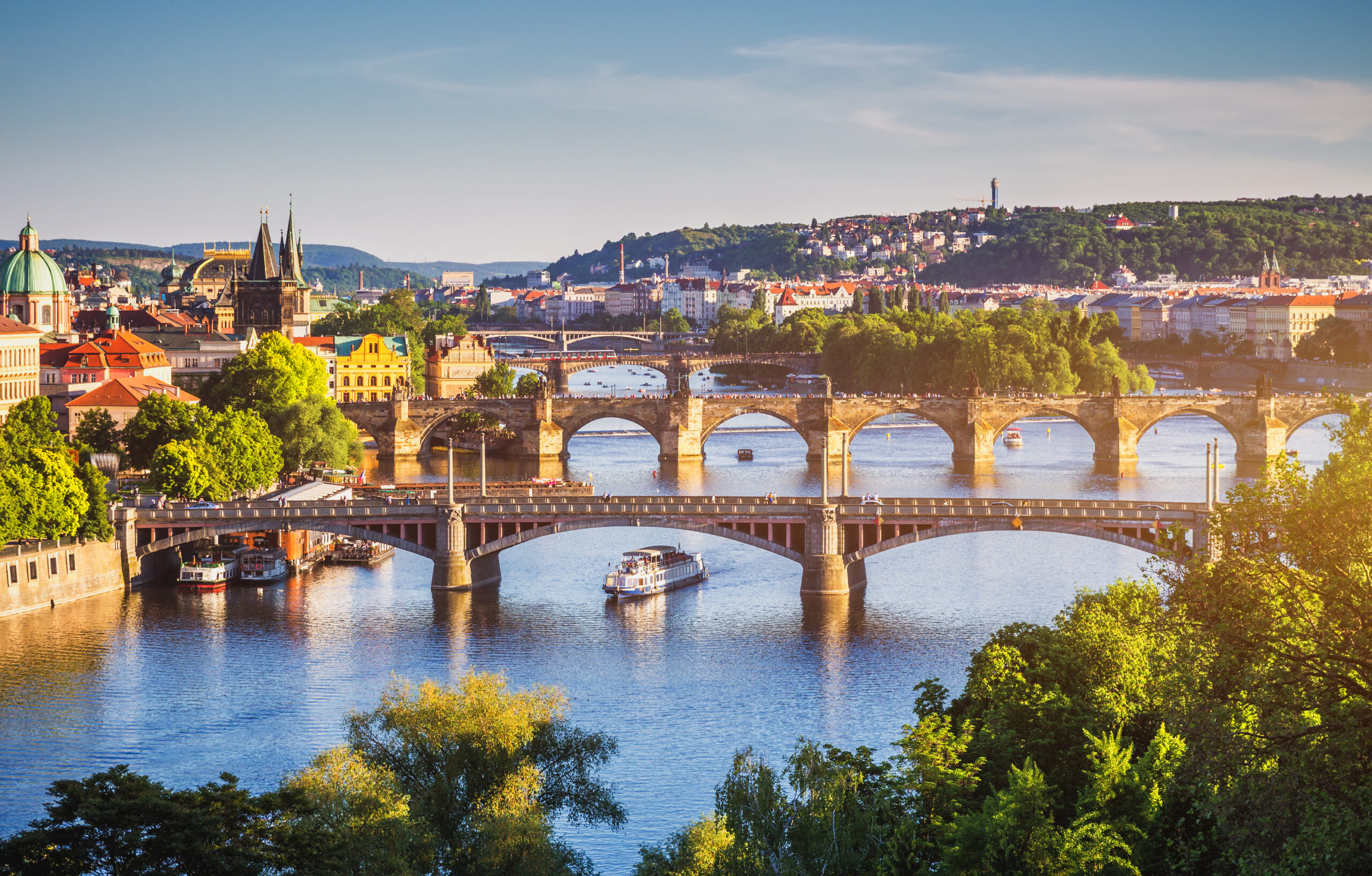 limo and chauffeured service with bodyguard drivers in Prague