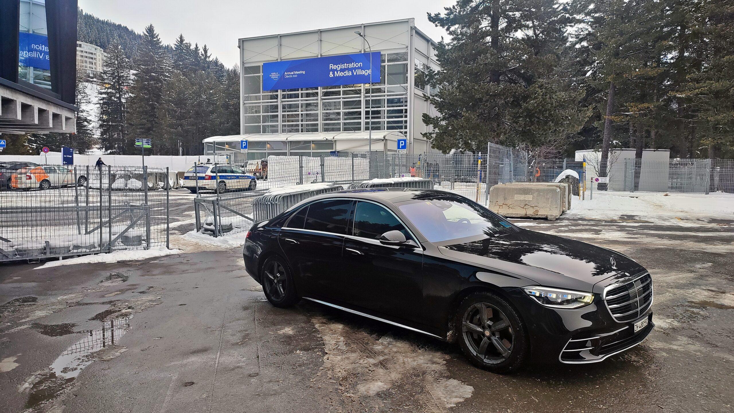 Limo and Chauffeur Service with Bodyguard Drivers in Davos